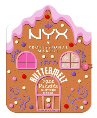 NYX Professional Makeup - Holiday Buttermelt Face Palette - Light Medium