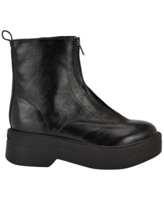 Women's Rivin Front Zip Platform Booties