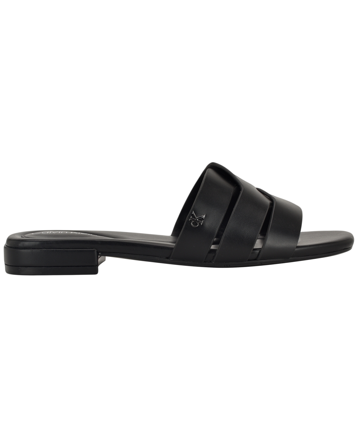 Calvin Klein Tisha Slide Sandal In Black