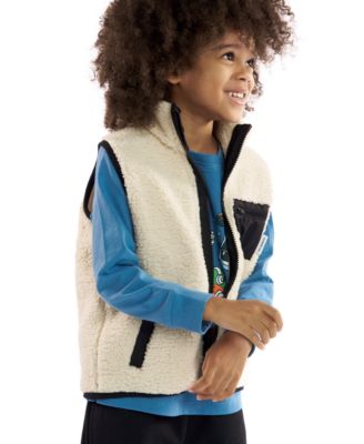 Boys' 2T-7 T-Shirt, Vest and Joggers, 3-Piece Set