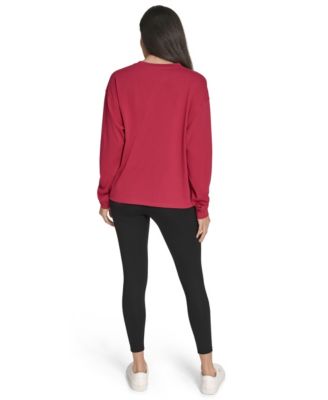 Women's Long-Sleeve Crew Neck T-Shirt