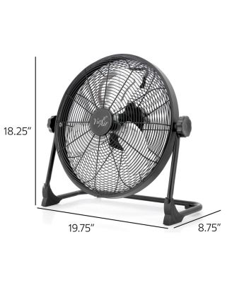 16 Inch Rechargeable Indoor/Outdoor Floor Fan (IPX4 Rated)