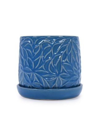 Set of 2 Modern Ceramic Planter Pots