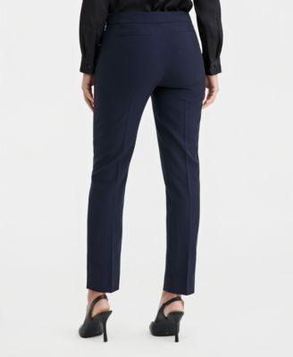 Women's Bi-Stretch Straight-Leg Dress Pants