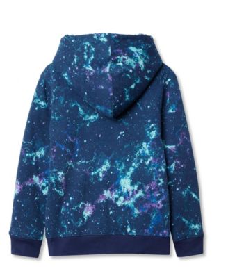 Girls Reversible High Pile Fleece Hoodie