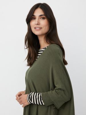 Women's MaFosna Long Sleeve V-Neck Poncho