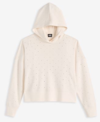 Petite Shine Embellished Hoodie, Macy's Exclusive 