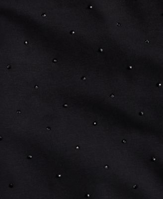 Petite Embellished High Rise Jogger Sweatpants