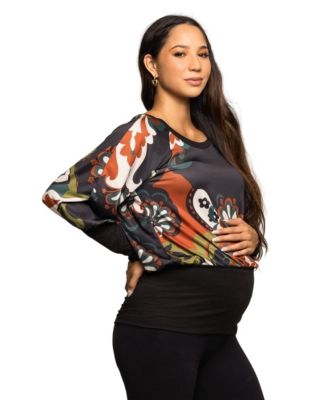 Women's Maternity Scoop Neck Top