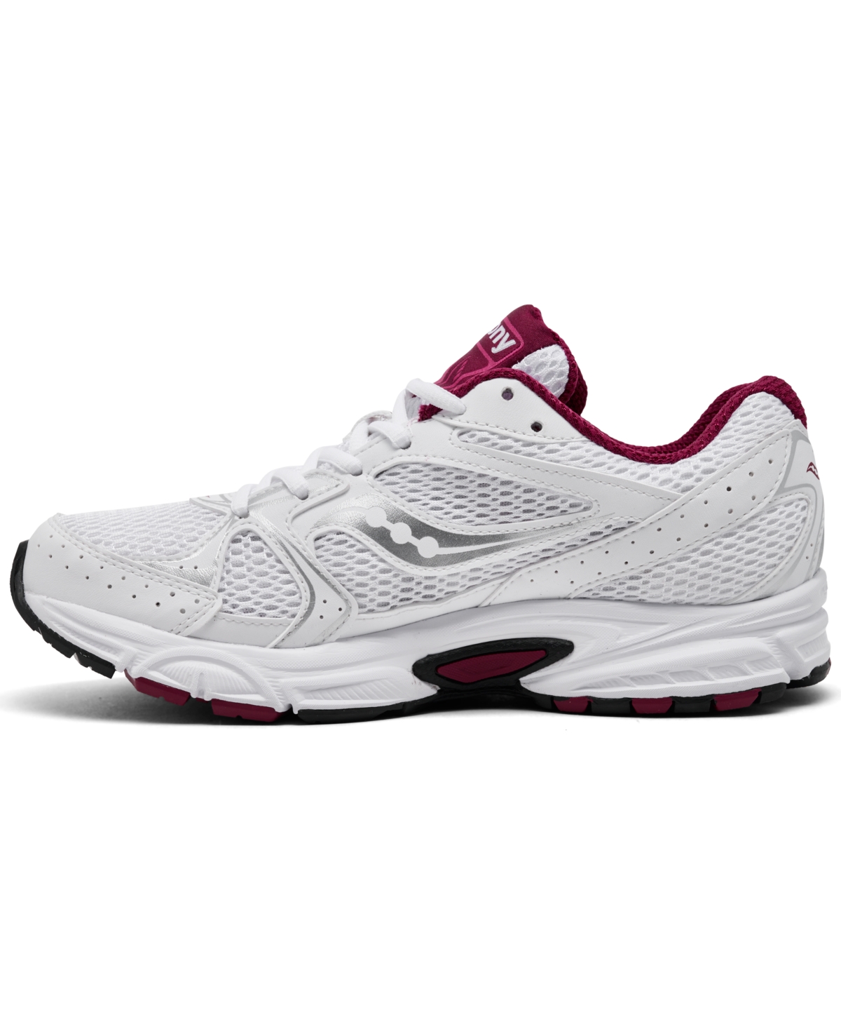 Saucony Women's Ride Millennium Casual Sneakers From Finish Line In White