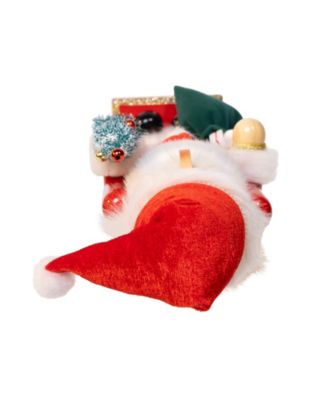 Delightful 15" Santa with Gifts and Tree Nutcracker