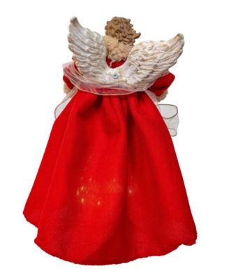 Festive Charm 14" Angel Tree Topper
