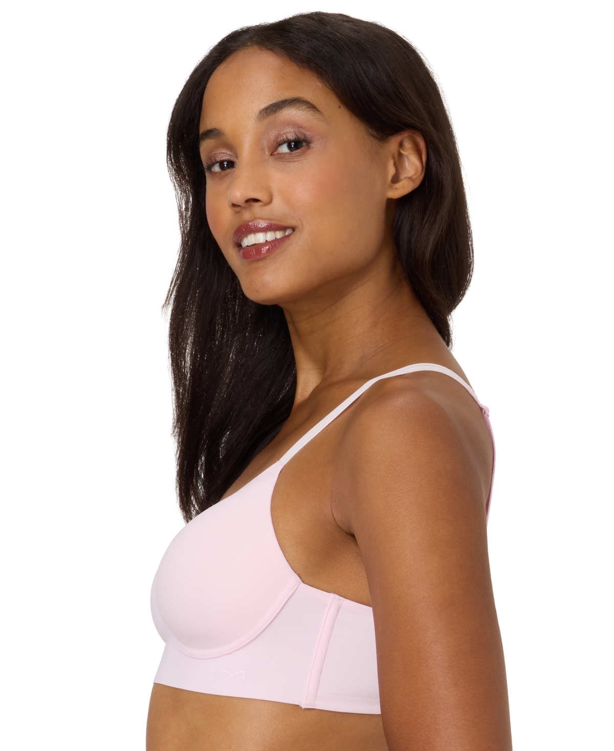 Maidenform Barely There Full Coverage Wire-free Bra In White