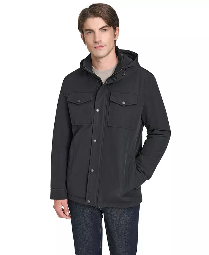 Men's Cotton-Touch Nylon Field Jacket - thumbnail 5