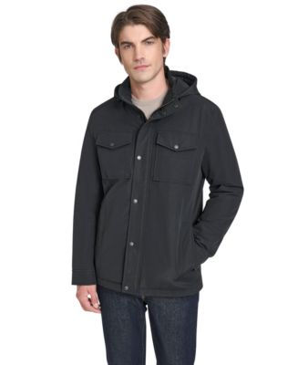 Cole Haan Men's Cotton-Touch Nylon Field Jacket - Macy's