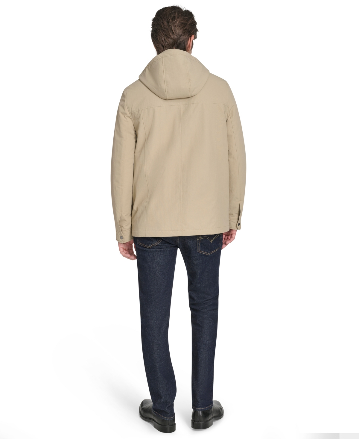 Cole Haan Men's Cotton-Touch Nylon Field Jacket