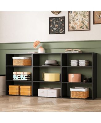 Short Tower Wood Built In Closet Organizer Unit, Wood Closet Organizer Starter Kit, Mounted Closet Systems