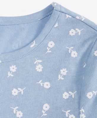 Girls 5-20 Ditsy Floral-Print Long-Sleeve Dress, Macy's Exclusive