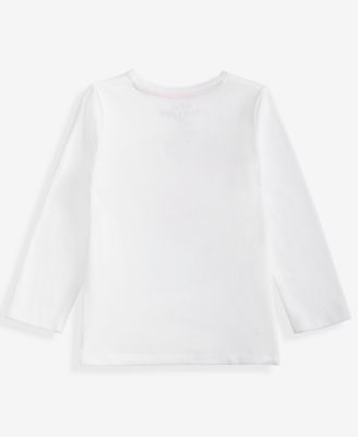 Girls Toddler 2T-4T Winking Peppa Long-Sleeve T-Shirt, Macy's Exclusive