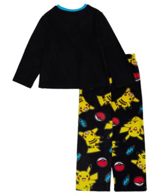 Pok&eacute;mon Boys' 4-10 Print Top and Pants Pajama, 2-Piece Set