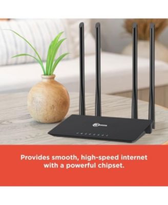 1200 Mbps WiFi Router, Dual Band Wireless Router For Fast Internet, Strong Signal Coverage, Stable Connection, Easy Setup For Home & Office