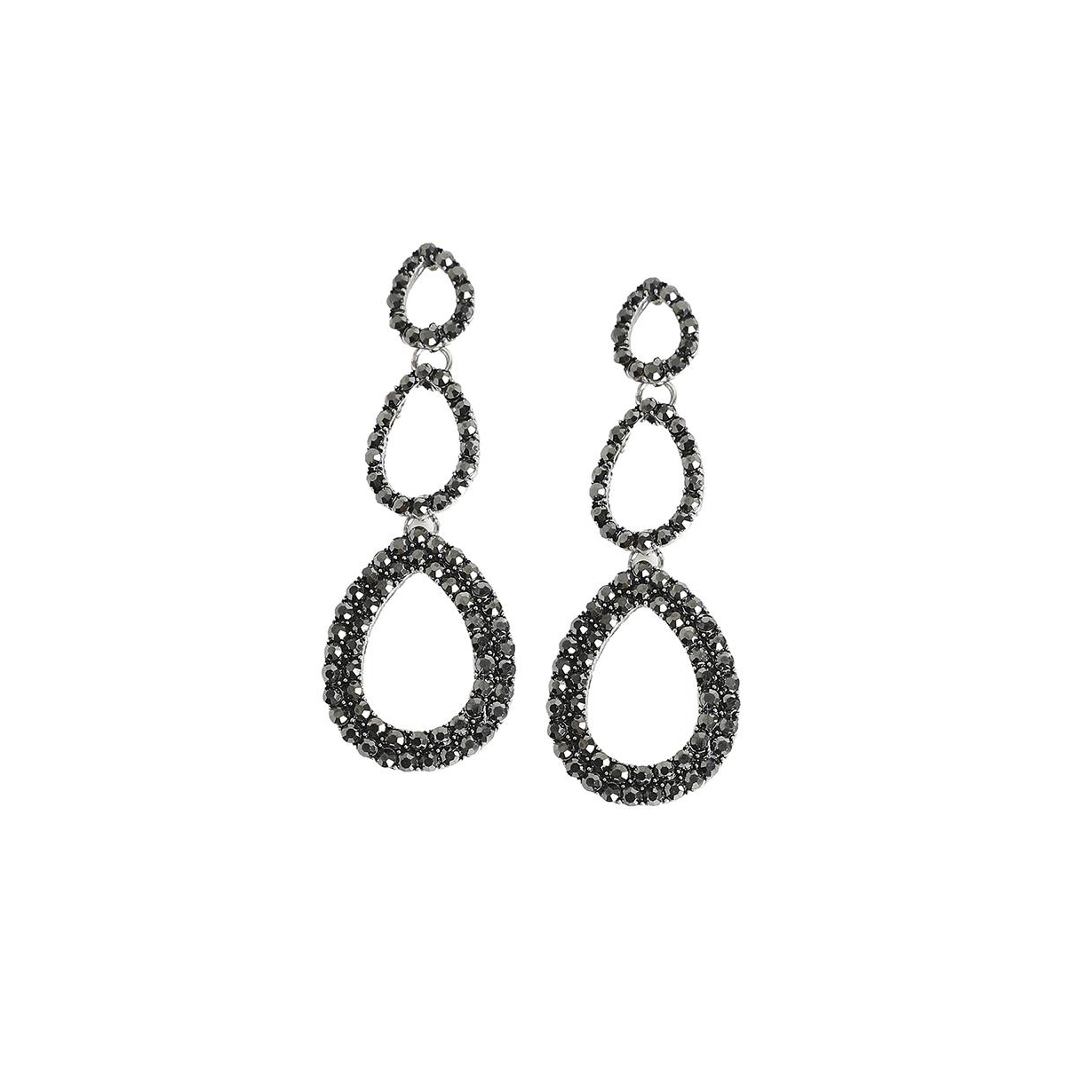 Hollow Teardrop Earrings