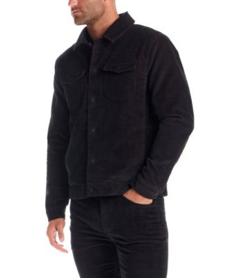 Men's Two-Tone Long-Sleeve Cord Jacket