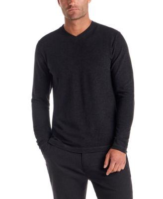Men's V-Neck Long-Sleeve Shirt