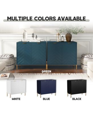 2-Door Accent Cabinet Storage Cabinet