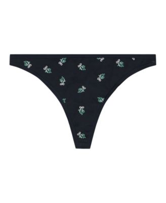 GapBody Women's Cotton Stretch Thong Underwear GPW00283