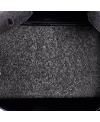  Birkin 35 Handbag Black Epsom with Gold Hardware
