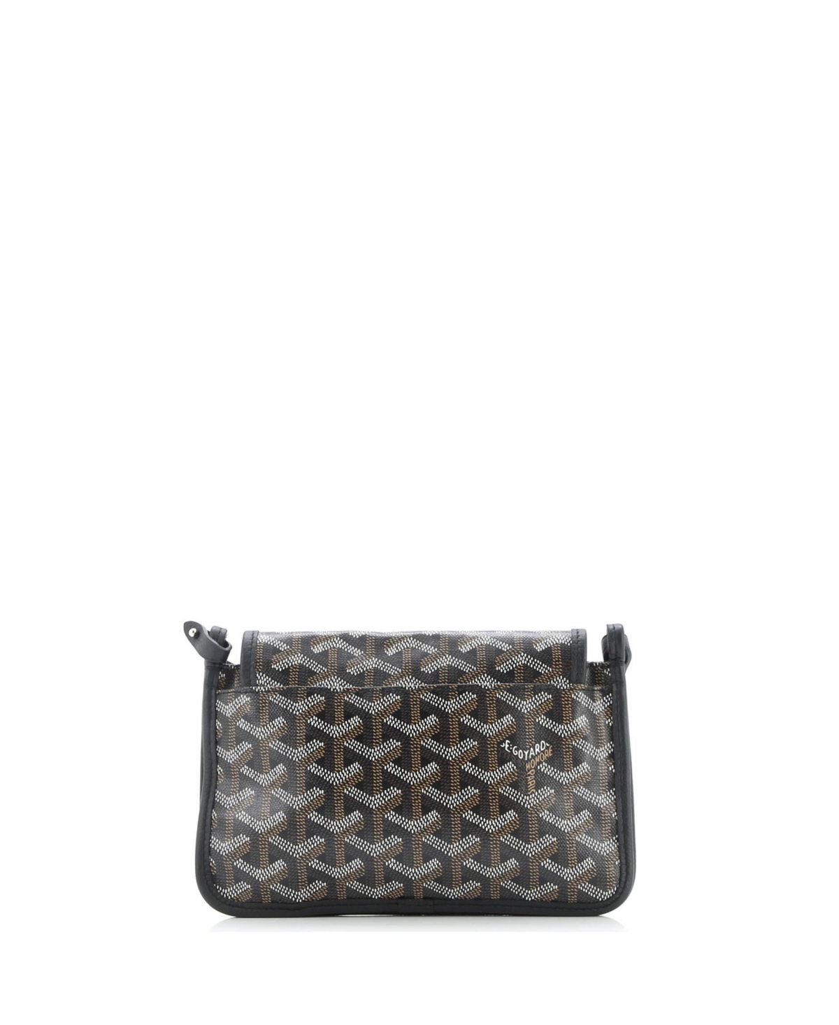 Pre-Owned Goyard Plumet Clutch Wallet Coated Canvas