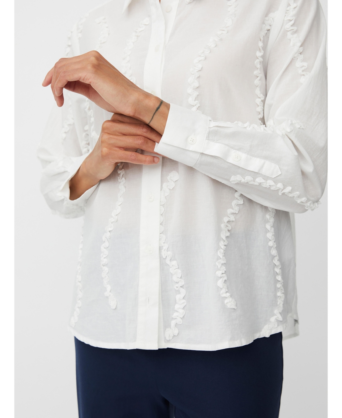 Masai Copenhagen Women's MaImma 100% Cotton Long Sleeve Shirt