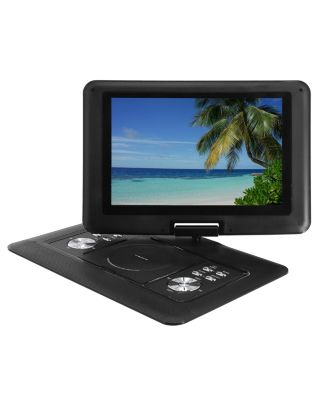 14.1 Inch Portable TV+DVD Player with Swivel TFT-LCD Screen and USB,SD,AV,HDMI Inputs
