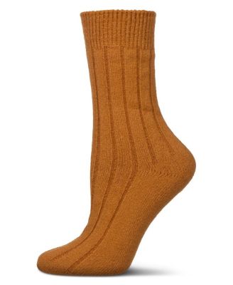 Women's Neutral Ribbed Knit Essential Boot Socks