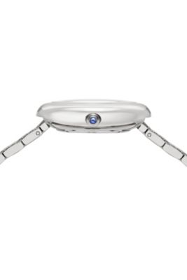 Women's Angelica Watch with Sunray Dial, Topaz Gemstones and Stainless Steel Bracelet 1343AANS