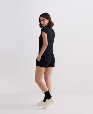 Women's Essential Knit Shorts in Black