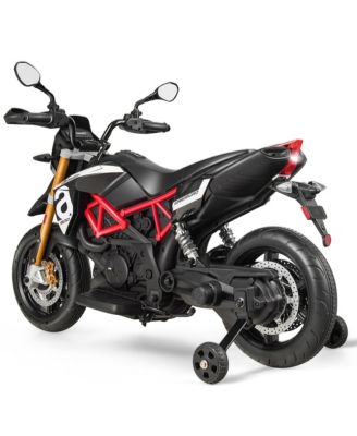 12V Kids Ride-On Motorcycle Motor Bike w/ Training Wheels