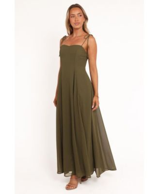 Women's Rayna Maxi Dress - Olive 14