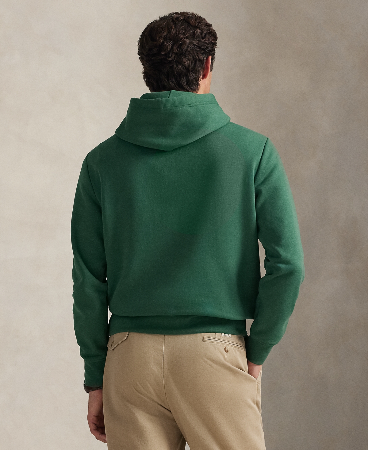 Polo Ralph Lauren Men's Long Sleeves Graphic Print Sweatshirt In Green