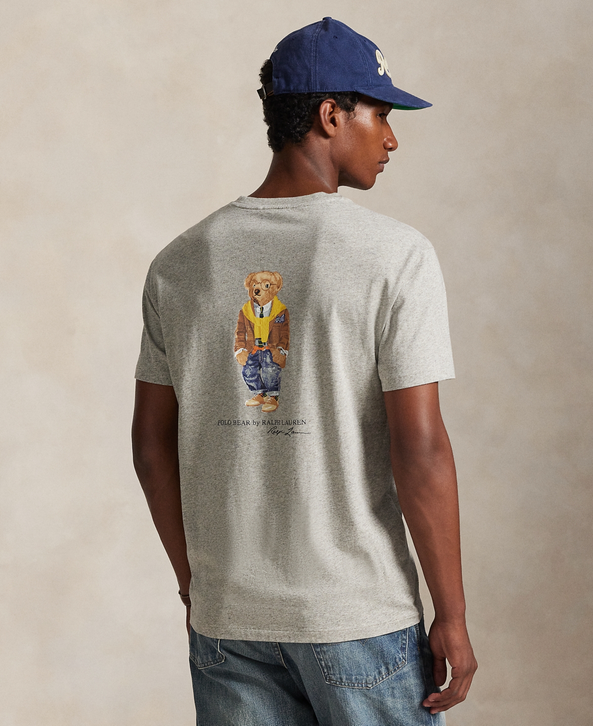 Polo Ralph Lauren Men's Short Sleeve Classic Fit Bear T-Shirt