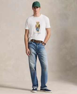 Men's Classic Fit Polo Bear Jersey T-Shirt