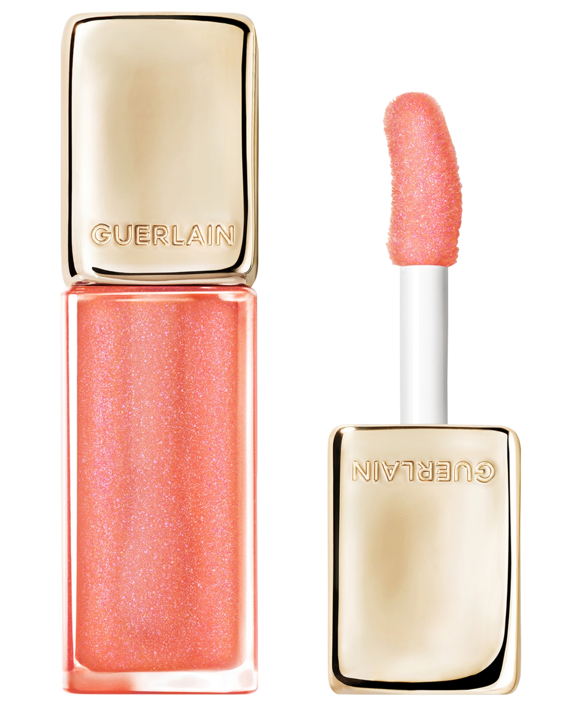 Guerlain Holiday Limited Edition Shimmering Kisskiss Bee Glow Lip Oil In Transparent