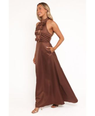 Women's Norva Maxi Dress - Brown