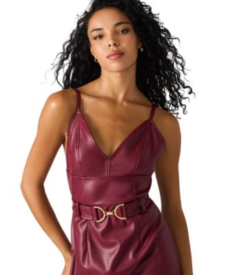 Women's Kailey Sleeveless Belted Midi Dress