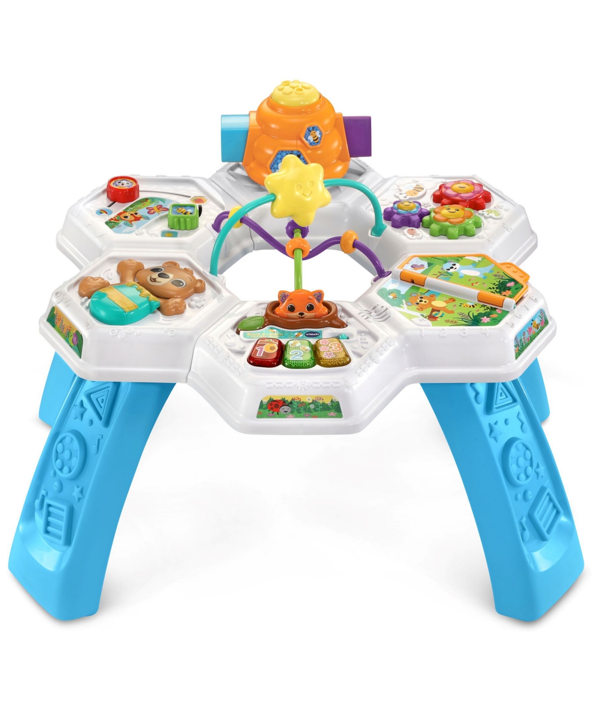 Vtech Buzz & Learn Activity Table Toy In Multi
