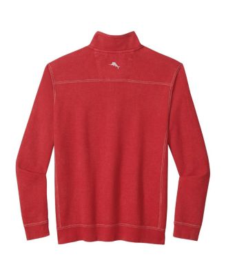 Men's Scarlet Nebraska Huskers Montego Bay Half-Zip Jacket