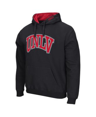 Men's Black UNLV Rebels Arch and Logo Pullover Hoodie