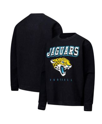 G-III 4Her by Carl Banks - Women's Black Jacksonville Jaguars Comfy Cord Pullover Sweatshirt