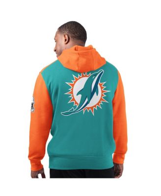 Men's Aqua Miami Dolphins Extreme Pullover Hoodie